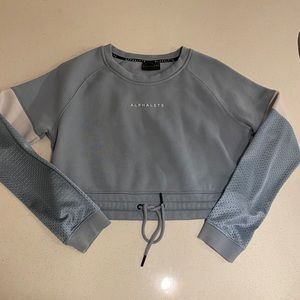 Alphalete crop long sleeve